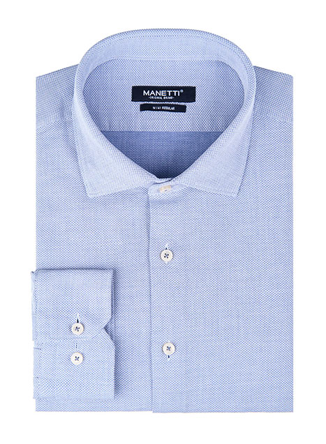 MEN'S MANETTI SHIRT CASUAL  LIGHT BLUE