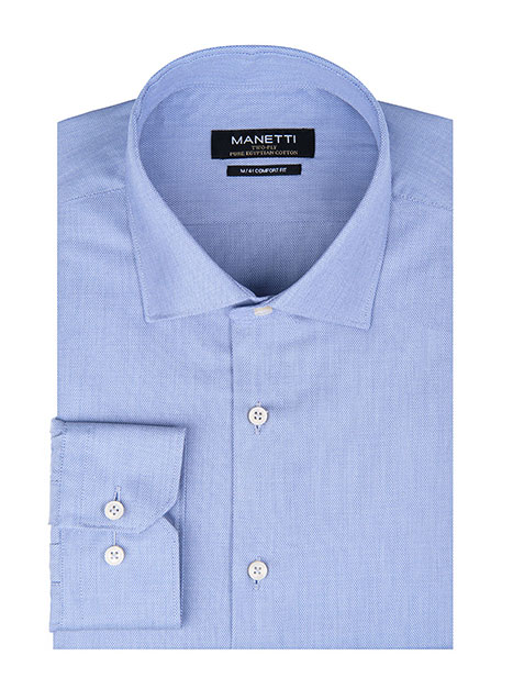 Ανδρικό Πουκάμισο Manetti formal blue