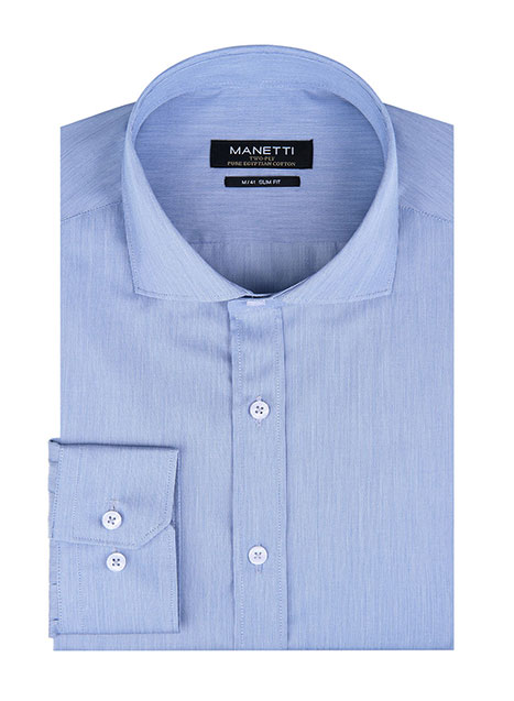 Ανδρικό Πουκάμισο Manetti formal blue