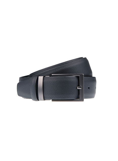 MEN'S MANETTI BELT CASUAL  BLACK