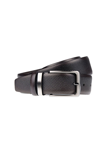 MEN'S MANETTI BELT CASUAL  BROWN