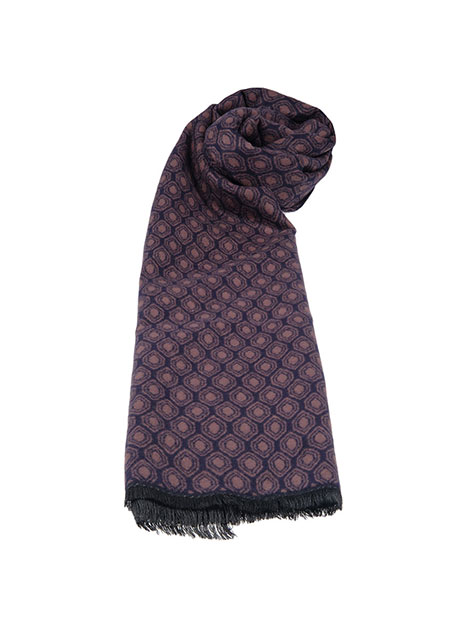 MEN'S MANETTI SCARF CASUAL  FANGO BLUE