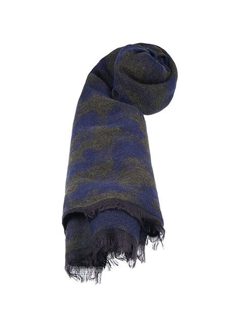 MEN'S MANETTI SCARF CASUAL  BLUE GREEN