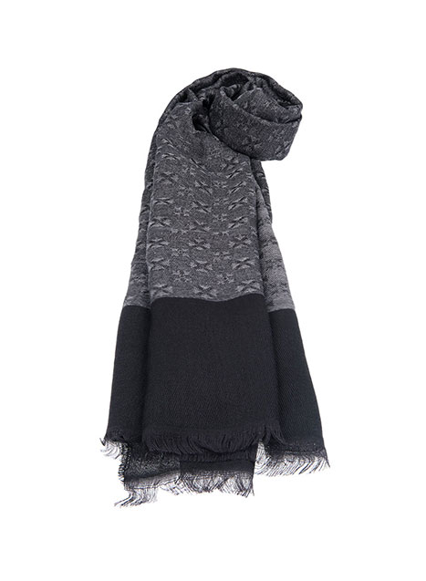 Ανδρικό Κασκόλ Manetti casual black grey