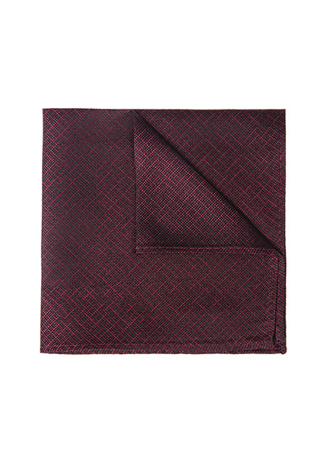 MEN'S MANETTI POCKET SQUARES FORMAL  RED