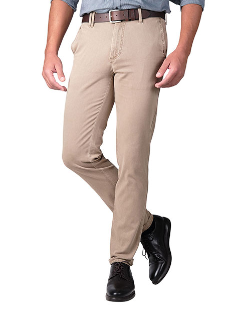 MEN'S MANETTI TROUSER CHINOS CASUAL  BEIGE