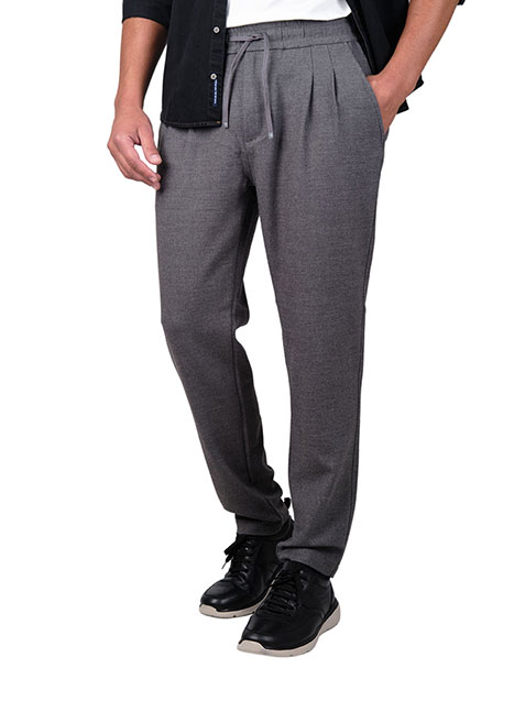 MEN'S ΠΑΝΤΕΛΟΝΙ JOGGER MANETTI CASUAL  GREY MELANGE