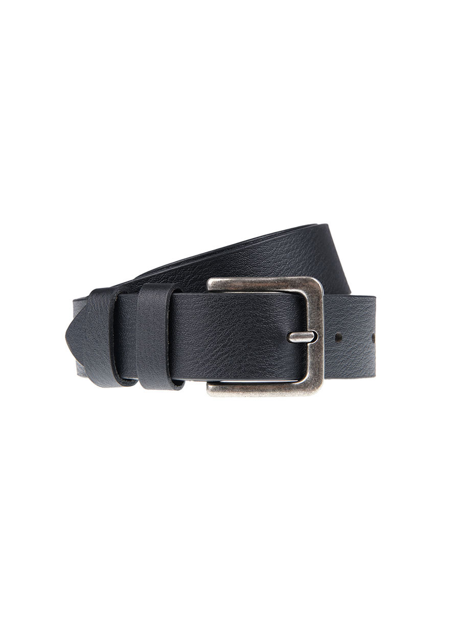 MEN'S MANETTI BELT CASUAL  BLACK