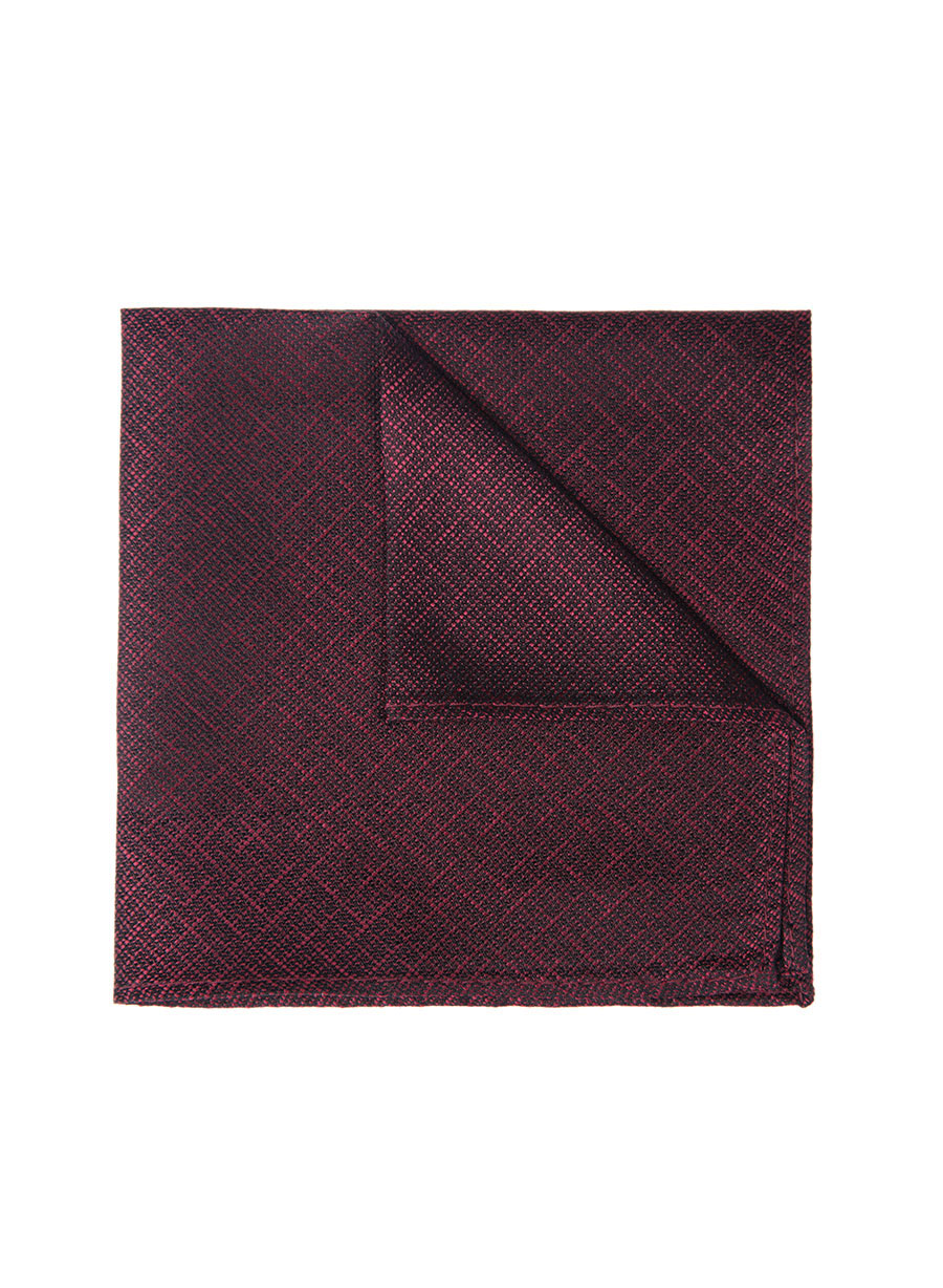 MEN'S MANETTI POCKET SQUARES FORMAL  RED