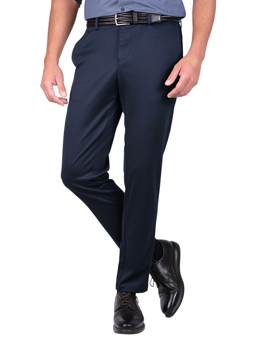 MEN'S MANETTI TROUSER CHINOS CASUAL  BLUE