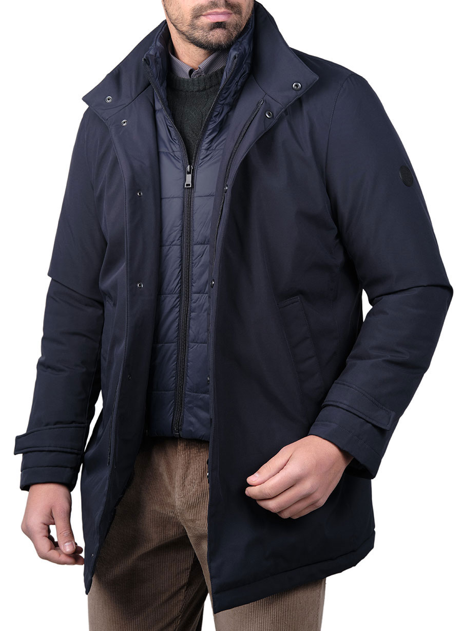 MEN'S MANETTI JACKET CASUAL  BLUE