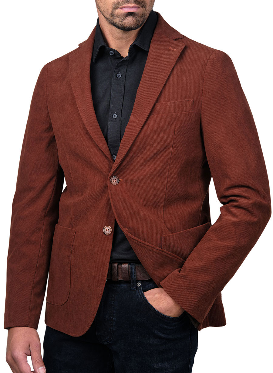 MEN'S MANETTI JACKET FORMAL  CANNELLA